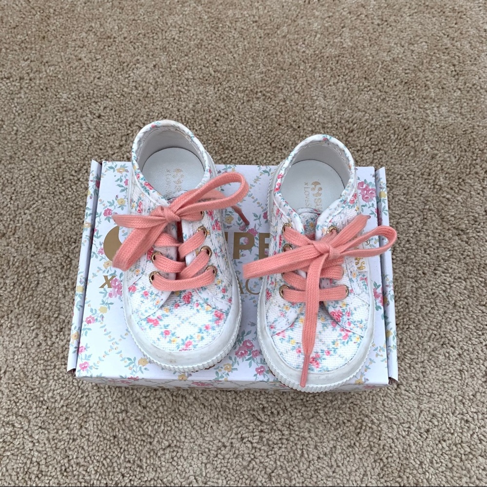 Little Girl's LOVESHACKFANCY x SUPERGA Sneakers